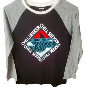 Old Navy Graphic Long Sleeve  XL 14-16